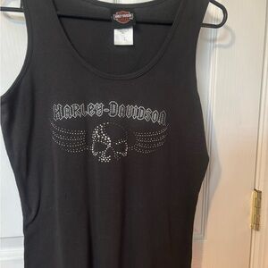 Harley-Davidson Black Tank Top